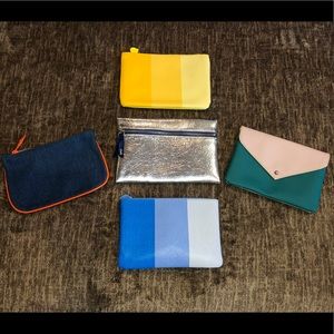 Bundle of 5 Ipsy Makeup Bags